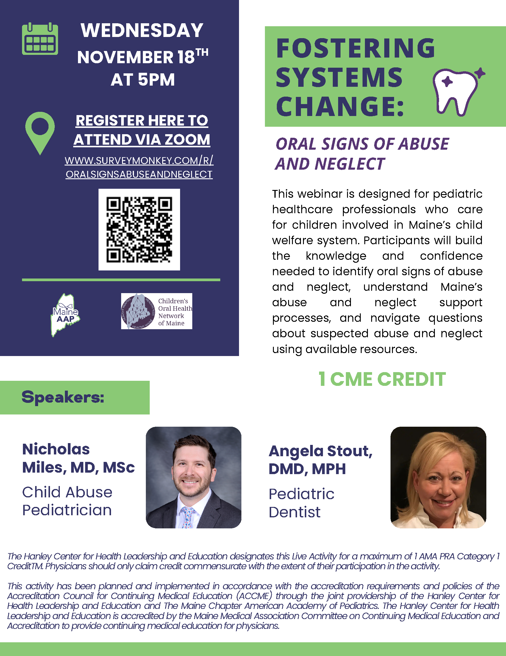 Oral Signs of Abuse Neglect Webinar CME final