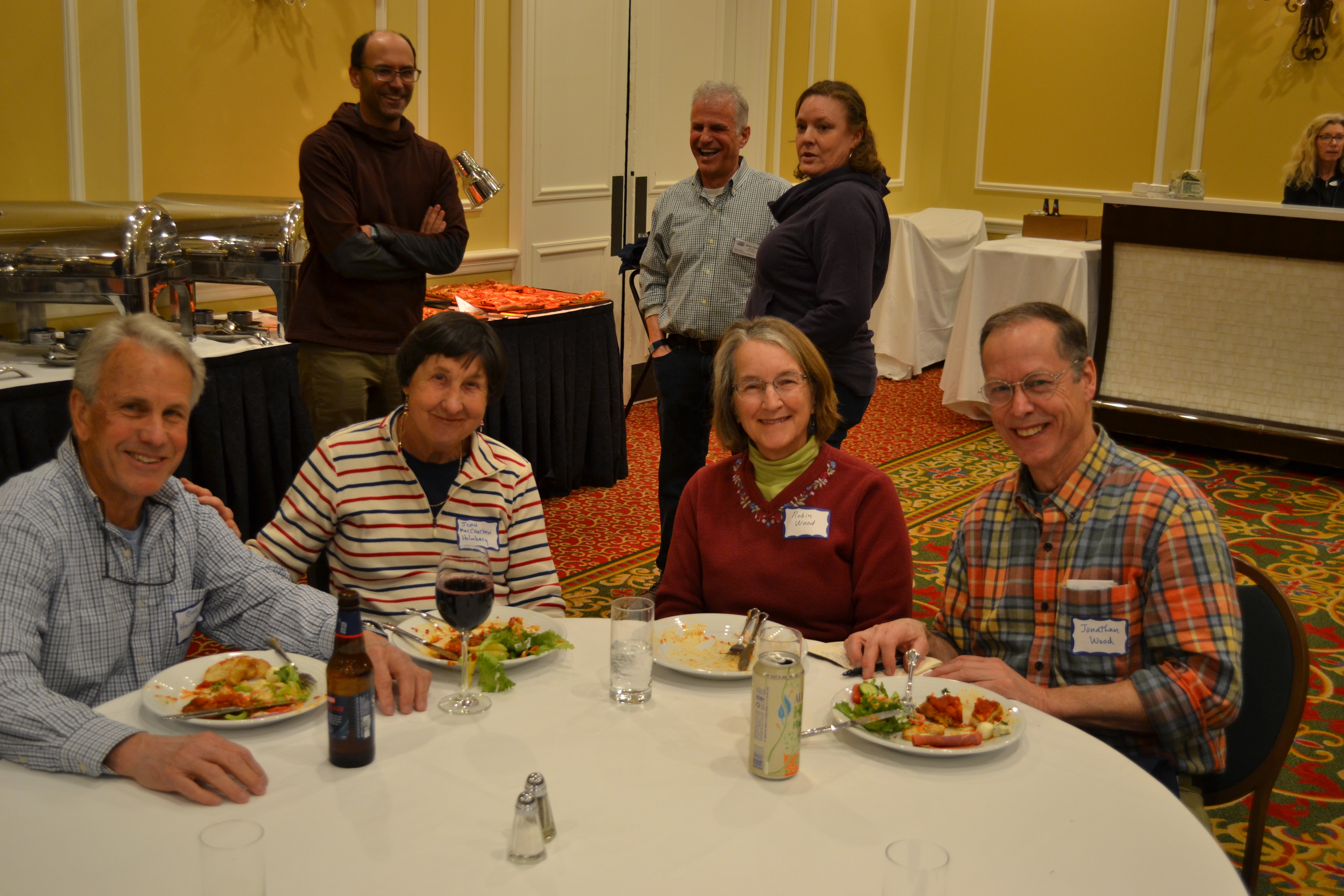 Drs. Holmberg & Wood with spouses,