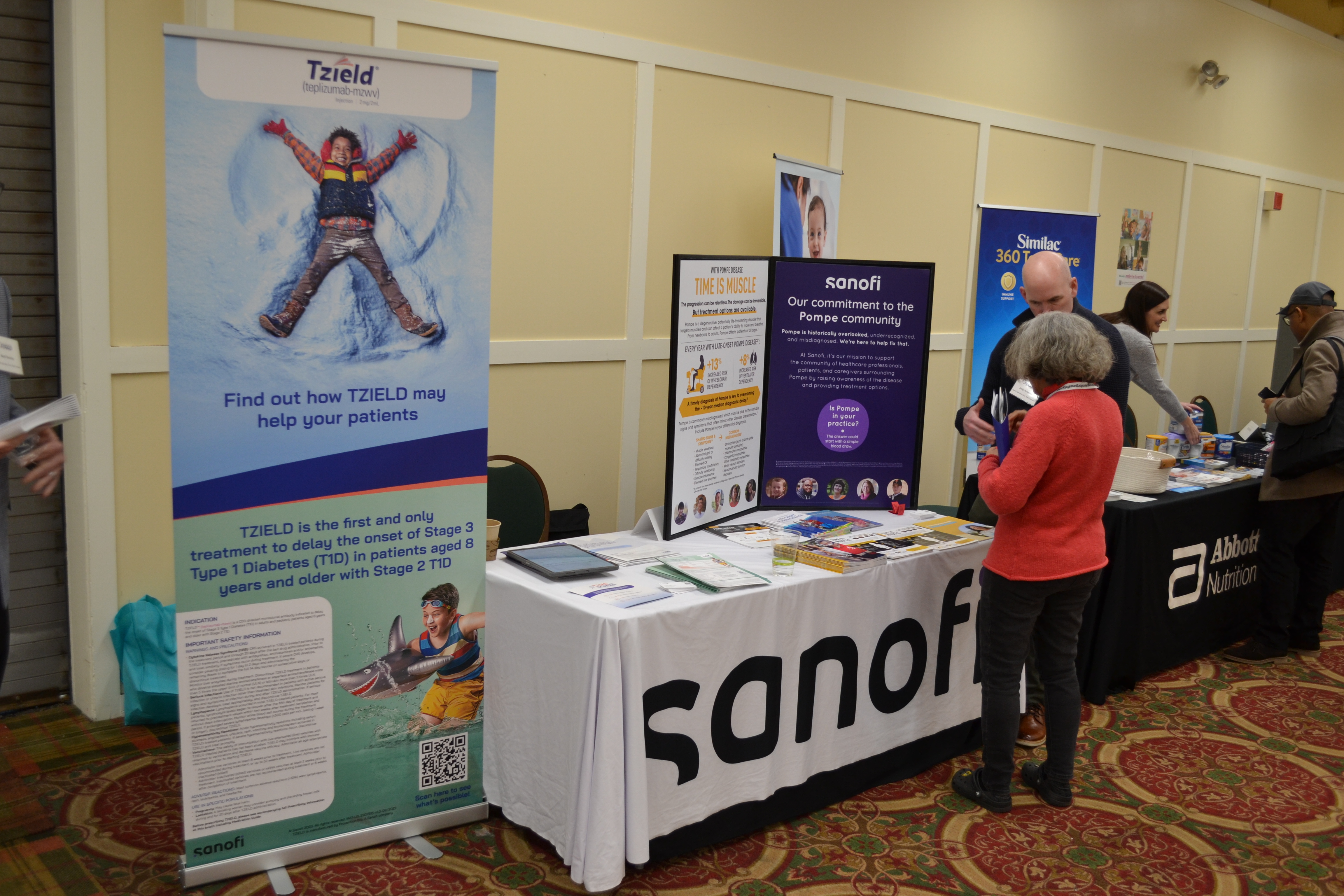 Sanofi Rare Disease Exhibit