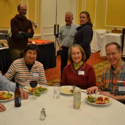 Drs. Holmberg & Wood with spouses,