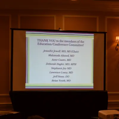Thank you to the conference planning committee!